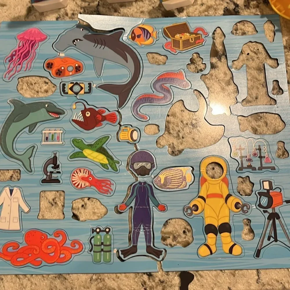 🌷MELISSA & DOUG MAGNETIVITY UNDERWATER ADVENTURE NWT